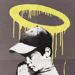 BANKSY 'Forgive Us Our Trespassing' Lithograph Poster