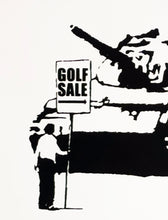 Load image into Gallery viewer, BANKSY (after) &#39;Golf Sale&#39; Screen Print (109)
