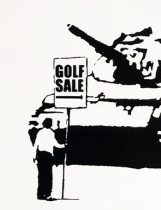 BANKSY (after) 'Golf Sale' Screen Print (109)