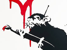 Load image into Gallery viewer, BANKSY (after) &#39;Love Rat&#39; Screen Print (AP-1)