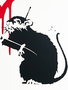 BANKSY (after) 'Love Rat' Screen Print (AP-1) | Signari Gallery