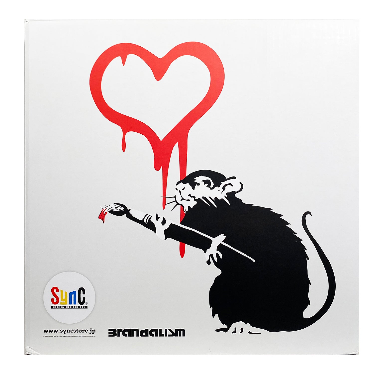 LOVE RAT banksy sync. MEDICOMTOY - 彫刻/オブジェ