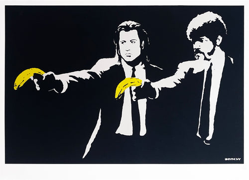 BANKSY (after) 'Pulp Fiction' Screen Print (30)