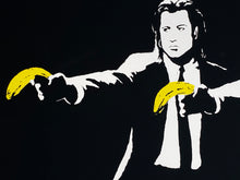 Load image into Gallery viewer, BANKSY (after) &#39;Pulp Fiction&#39; Screen Print (30)