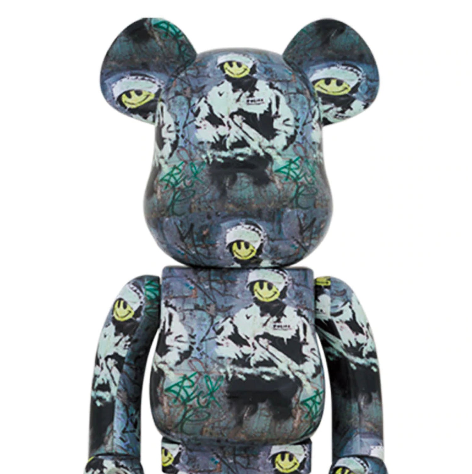 BANKSY (after) x Be@rbrick 'Riot Cop' 1000% Art Figure | Signari