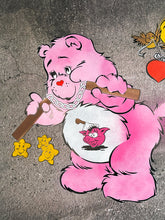 Load image into Gallery viewer, BEN EINE &#39;Scare Bear&#39; (pink) Spray/Stencil + Screen Print - Signari Gallery 