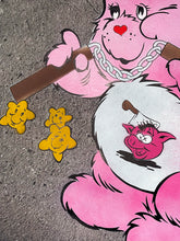 Load image into Gallery viewer, BEN EINE &#39;Scare Bear&#39; (pink) Spray/Stencil + Screen Print - Signari Gallery 