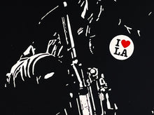 Load image into Gallery viewer, BEN NAZ &#39;LA Love&#39; (gold) Hand-Painted Screen Print - Signari Gallery 