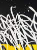 BISCO SMITH 'Forever Forward' (white-on-black) Screen Print (18)