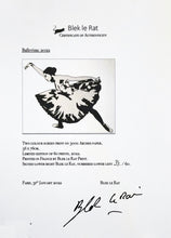 Load image into Gallery viewer, BLEK LE RAT &#39;Ballerina&#39; Screen Print