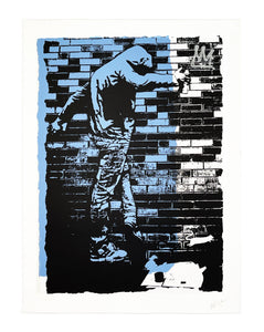BLEK LE RAT 'King of Chicago' 4-Color Screen Print - Signari Gallery 