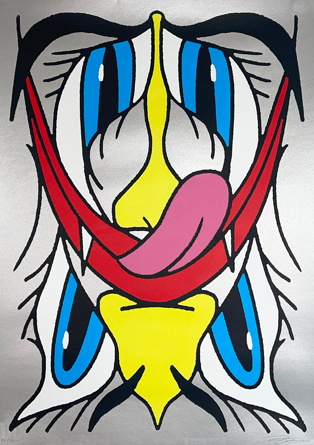 BRÁULIO AMADO ':):' Screen Print