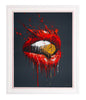 BRUSK 'Bullet in Your Mouth' Framed Lithograph Print