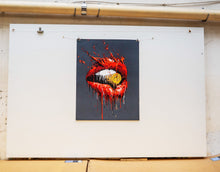 Load image into Gallery viewer, BRUSK &#39;Bullet in Your Mouth&#39; Framed Lithograph Print