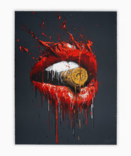 Load image into Gallery viewer, BRUSK &#39;Bullet in Your Mouth&#39; Framed Lithograph Print