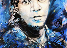 Load image into Gallery viewer, C215 &#39;Blue Basquiat XL&#39; Custom Framed Giclée Print