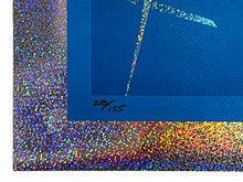 Load image into Gallery viewer, CHAZ BOJÓRQUEZ &#39;LA Mix&#39; (blue) Screen Print on Confetti - Signari Gallery 