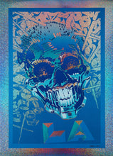 Load image into Gallery viewer, CHAZ BOJÓRQUEZ &#39;LA Mix&#39; (blue) Screen Print on Confetti