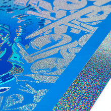 Load image into Gallery viewer, CHAZ BOJÓRQUEZ &#39;LA Mix&#39; (blue) Screen Print on Confetti