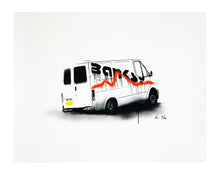 Load image into Gallery viewer, CHRIS BOYLE &#39;Banksy Crash&#39; Giclée Print - Signari Gallery 