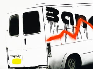 CHRIS BOYLE 'Banksy Crash' Giclée Print - Signari Gallery 