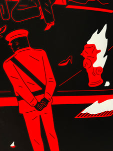 CLEON PETERSON 'Rule of Law 2' Screen Print (#55) - Signari Gallery 