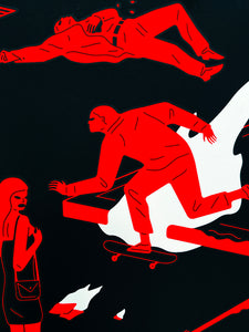 CLEON PETERSON 'Rule of Law 2' Screen Print (#55) - Signari Gallery 