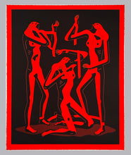 Load image into Gallery viewer, CLEON PETERSON &#39;Sirens&#39; (red) Screen Print