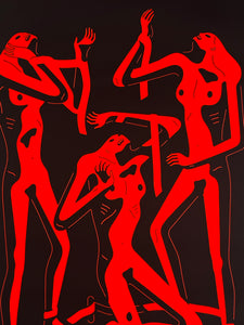 CLEON PETERSON 'Sirens' (red) Screen Print