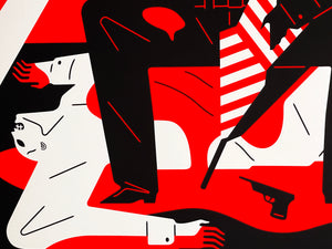 CLEON PETERSON 'Without Law There is No Wrong' Screen Print