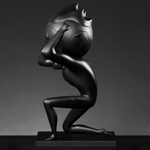 CLEON PETERSON 'World on Fire' Ceramic Art Sculpture