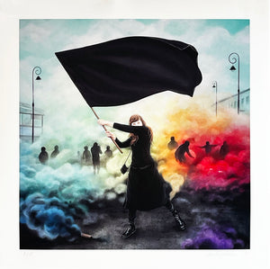 COCO BERGHOLM 'Rainbow Rebel' Giclée Print