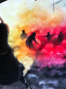 COCO BERGHOLM 'Rainbow Rebel' Giclée Print