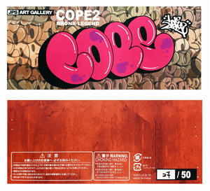 COPE2 x JPS Gallery 'Cope2' (red) Vinyl Art Figure - Signari Gallery 