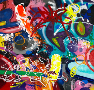 COPE2 'Untitled' (collage) Mixed Media on Canvas