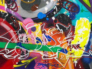 COPE2 'Untitled' (collage) Mixed Media on Canvas