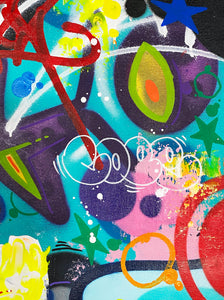 COPE2 'Untitled' (collage) Mixed Media on Canvas