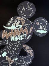 Load image into Gallery viewer, COTÉ ESCRIVA &#39;WHAM&#39; (neon green) Screen Print - Signari Gallery 