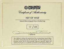 Load image into Gallery viewer, CRYPTIK &#39;Art of War&#39; 4-Color Serigraph Print