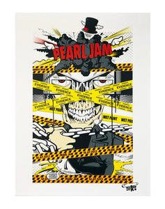 D*FACE x Pearl Jam 'Create a Racket' Screen Print - Signari Gallery 