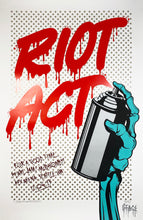 Load image into Gallery viewer, D*FACE x PEARL JAM &#39;Riot Act&#39; Screen Print