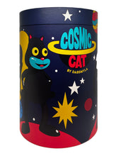 Load image into Gallery viewer, DABSMYLA &#39;Cosmic Cat&#39; (black) Vinyl Art Figure