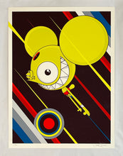 Load image into Gallery viewer, DALEK &#39;Spacemonkey: Flying High&#39; Screen Print (31)