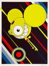 Load image into Gallery viewer, DALEK &#39;Spacemonkey (Flying High)&#39; Screen Print