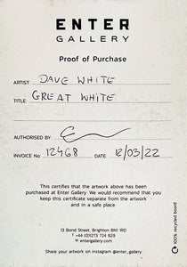 DAVE WHITE 'Great White 2022' Giclée Print