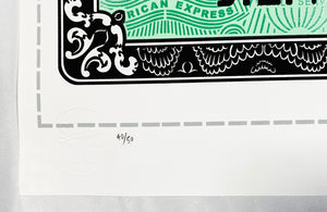 DENIAL 'Until Debt Do Us Part' Silkscreen Print