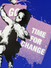 EELUS 'Cheeky Cherub (Time for Change)' HPM on Paper