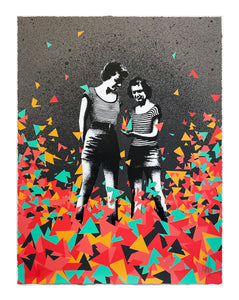 EELUS 'Cosmic Flotsam' Screen Print - Signari Gallery 