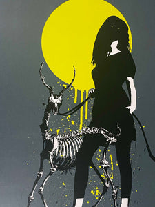 EELUS 'Deer-E-Me' Rare Screen Print