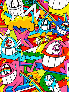 EL PEZ 'Catch the Stars' (ver. III) Serigraph Print